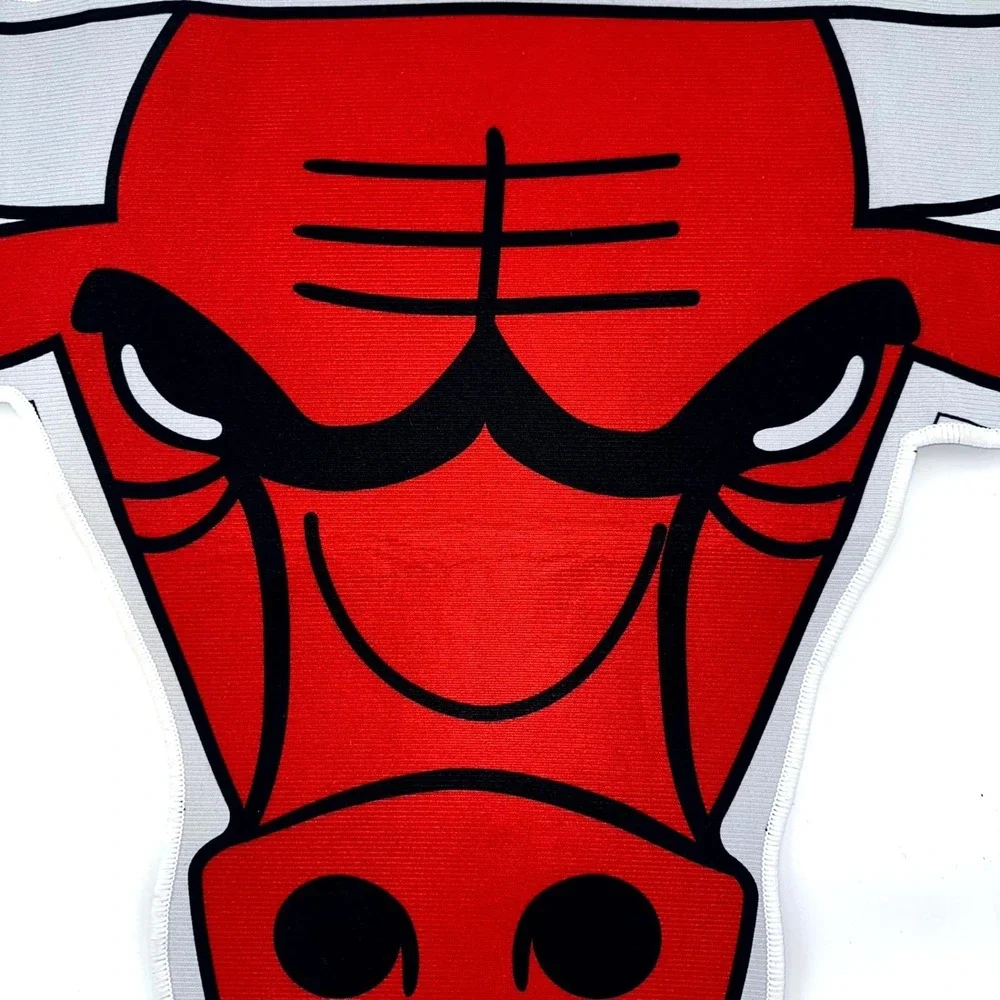 Chicago Bulls Logo Mascot Rug‎ / Floor Mat NBA Basketball Fan Decor 31